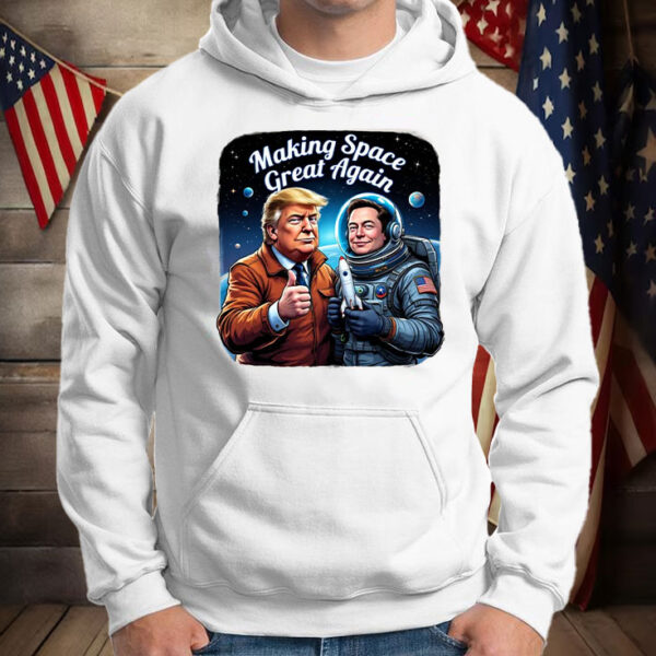 Funny Trump - Elon ,Making Space Great Again T-Shirt