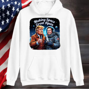 Funny Trump - Elon ,Making Space Great Again T-Shirt