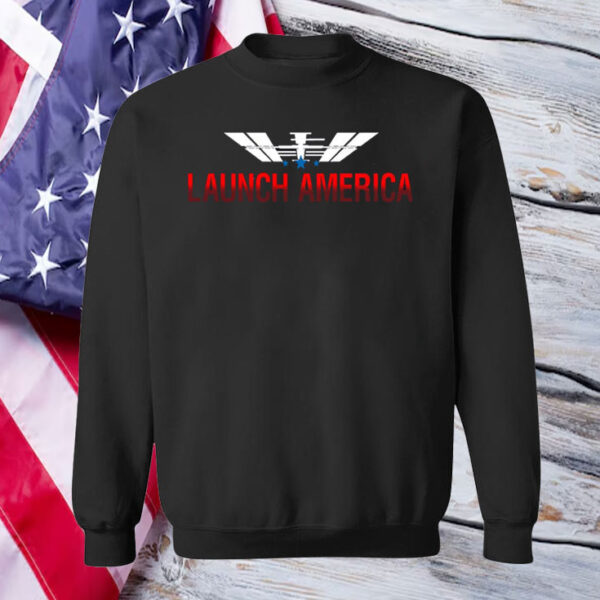 Launch America SpaceX NASA T-Shirt