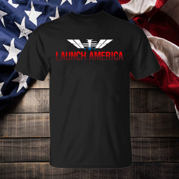 Launch America SpaceX NASA T-Shirt