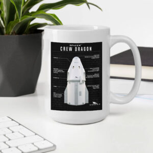 SpaceX Crew Dragon Capsule Youth's Mug