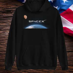 SpaceX Earth Voyager Graphic T-Shirt