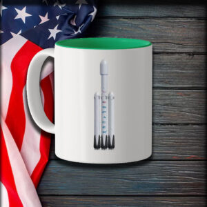 SpaceX ,Falcon Heavy ,Rocket Mug