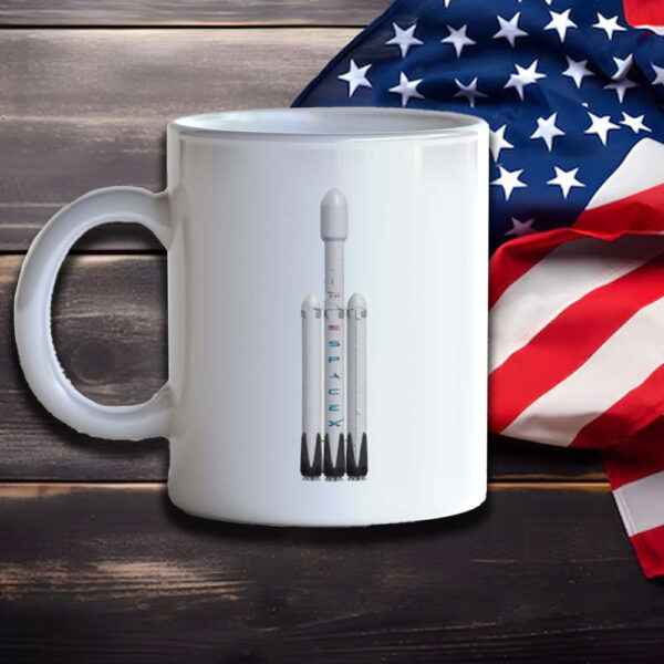 SpaceX ,Falcon Heavy ,Rocket Mug