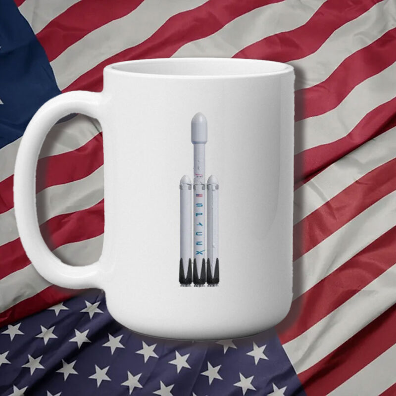 SpaceX ,Falcon Heavy ,Rocket Mug