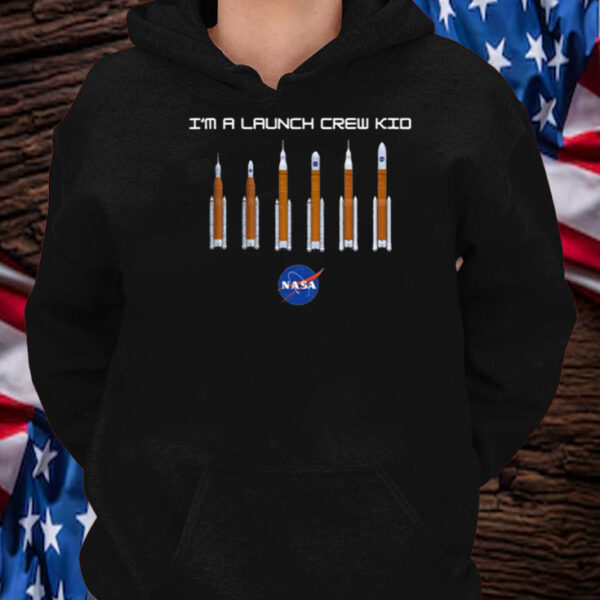 SpaceX I’m a Launch Crew Kid T-Shirt