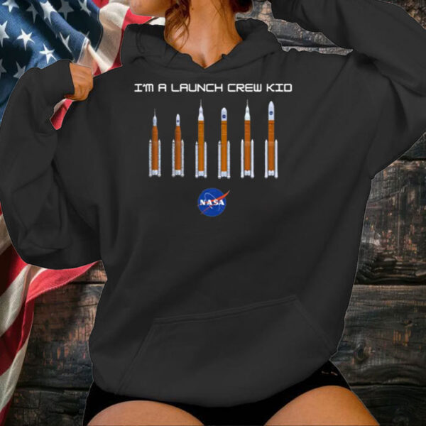 SpaceX I’m a Launch Crew Kid T-Shirt