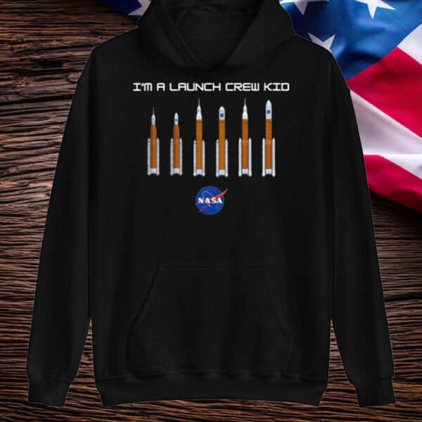 SpaceX I’m a Launch Crew Kid T-Shirt