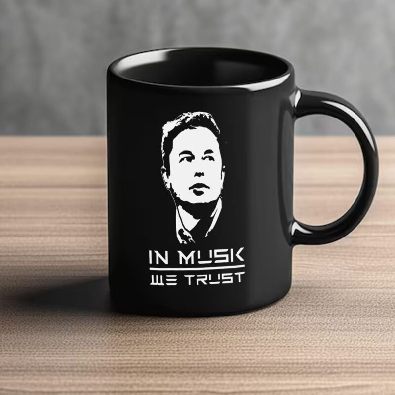 SpaceX In Musk We Trust Mug