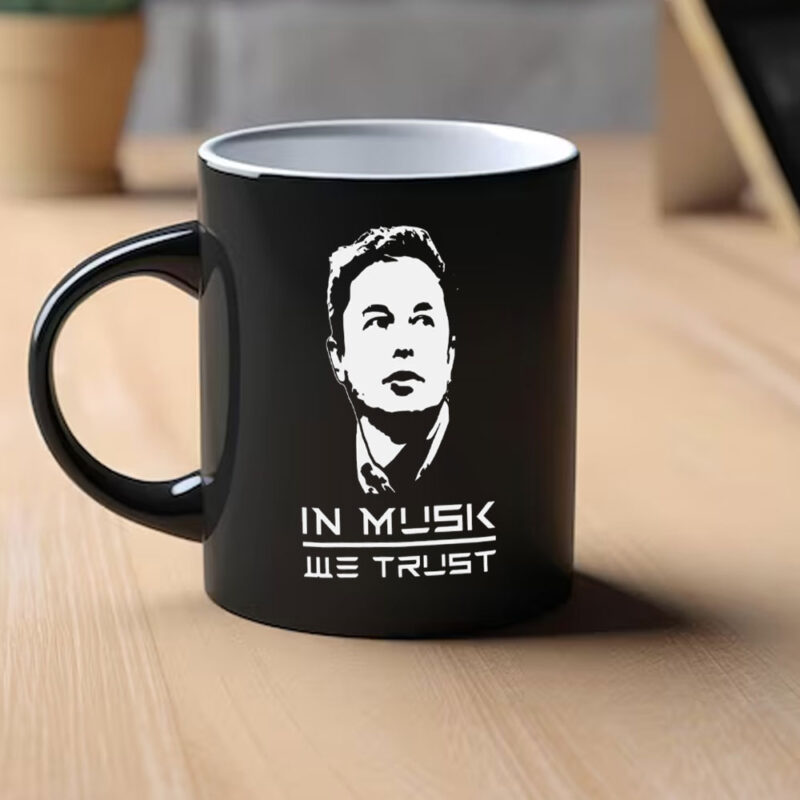 SpaceX In Musk We Trust Mug