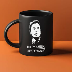 SpaceX In Musk We Trust Mug