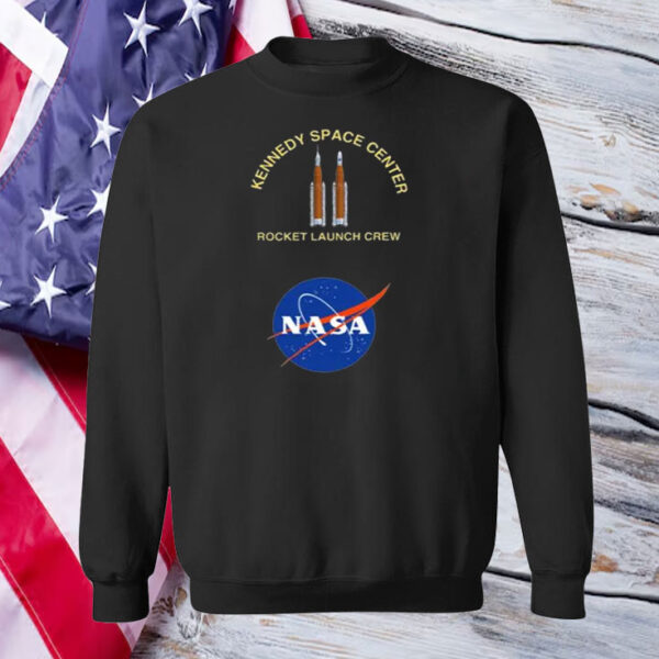 SpaceX Kennedy Space Center ,Rocket Launch Crew T-Shirt