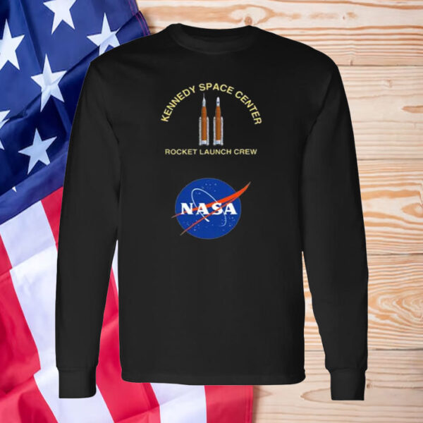 SpaceX Kennedy Space Center ,Rocket Launch Crew T-Shirt