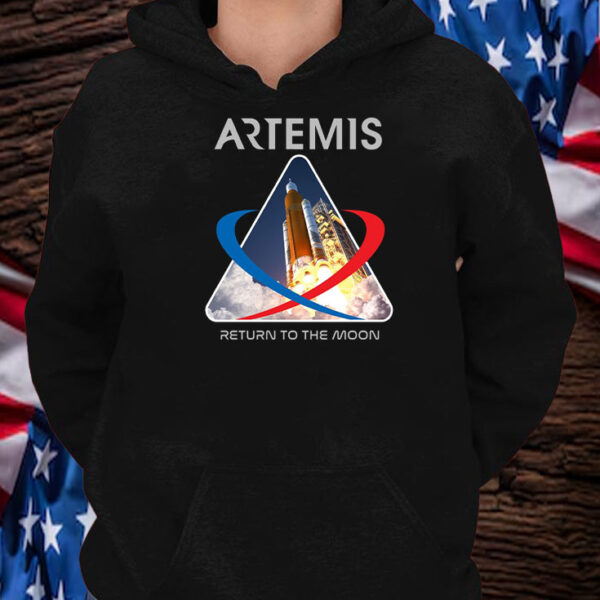 SpaceX NASA Artemis Rocket Launch Youth's T-Shirt