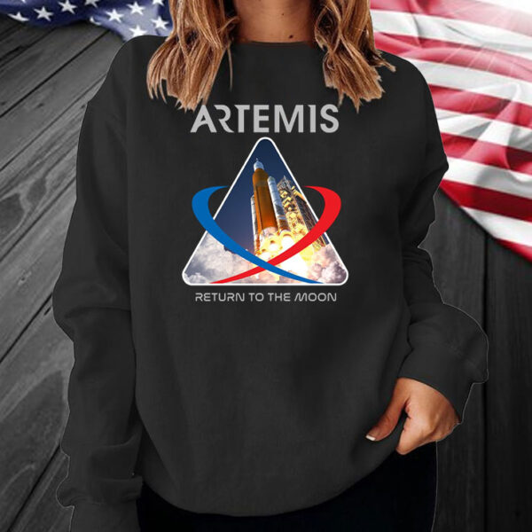 SpaceX NASA Artemis Rocket Launch Youth's T-Shirt