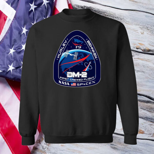 SpaceX NASA Patch Logo Emblem Launch T-Shirt