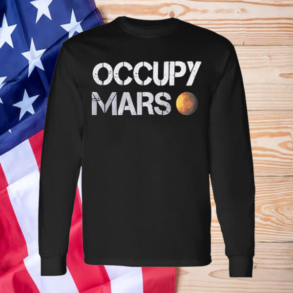 SpaceX Occupy Mars Pullover T-Shirt