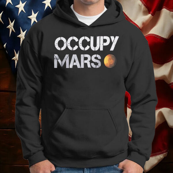 SpaceX Occupy Mars Pullover T-Shirt