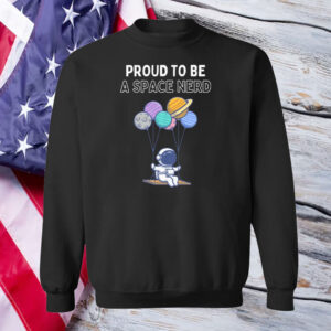 SpaceX Proud to be a Space Nerd T-Shirt