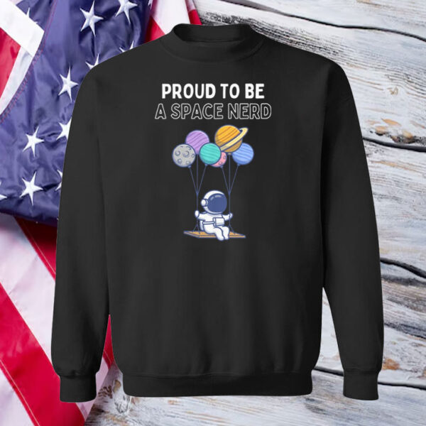 SpaceX Proud to be a Space Nerd T-Shirt