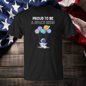 SpaceX Proud to be a Space Nerd T-Shirt