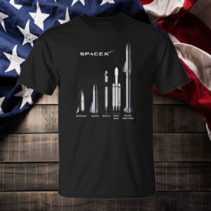 SpaceX Rocket Fleet T-Shirt