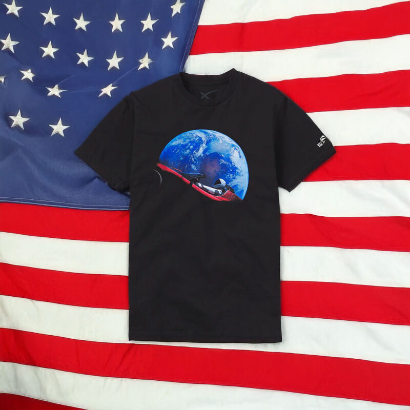 SpaceX-Starman-T-Shirts