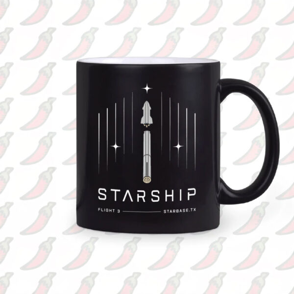 SpaceX Starship Flight 3 Mug