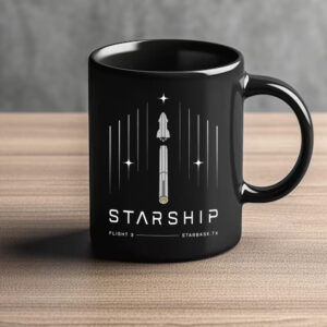 SpaceX Starship Flight 3 Mug