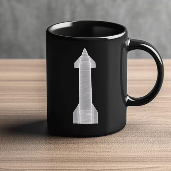 SpaceX Starship Heatshield Pullover Mug