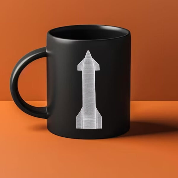 SpaceX Starship Heatshield Pullover Mug