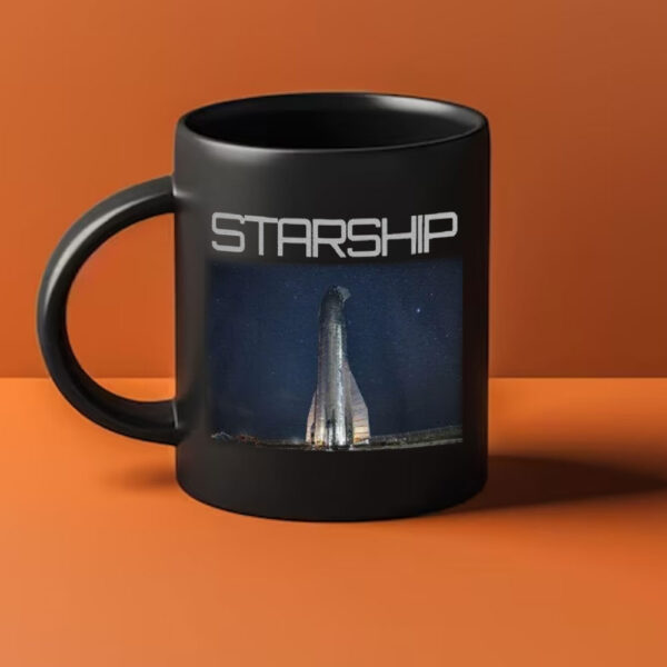 SpaceX ,Starship MK1 Space Rocket Mug