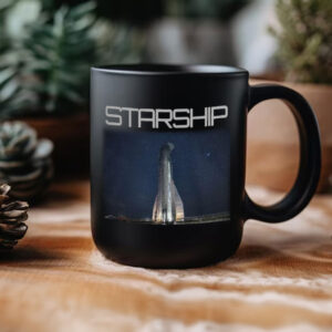 SpaceX ,Starship MK1 Space Rocket Mug