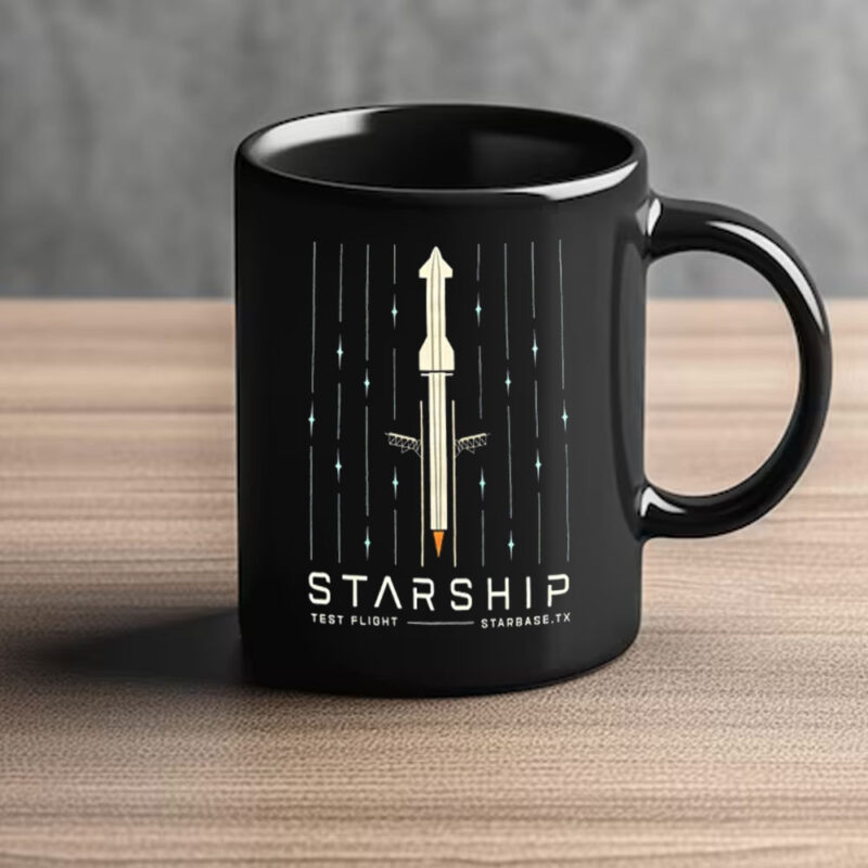 SpaceX Starship Test Flight Mug