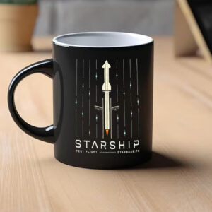 SpaceX Starship Test Flight Mug