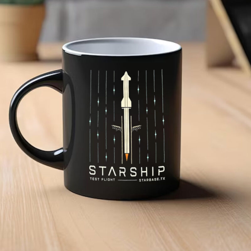 SpaceX Starship Test Flight Mug