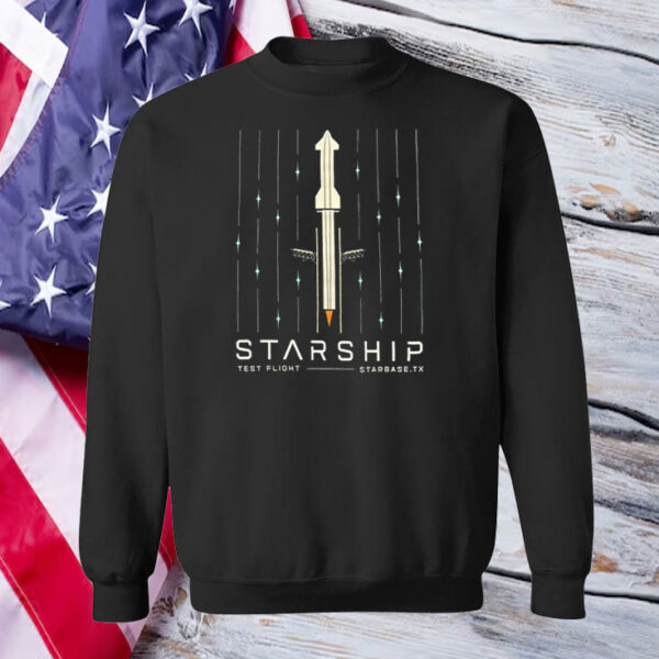 SpaceX Starship Test Flight T-Shirt