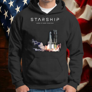 SpaceX Starship Test Launch Adult T-Shirts