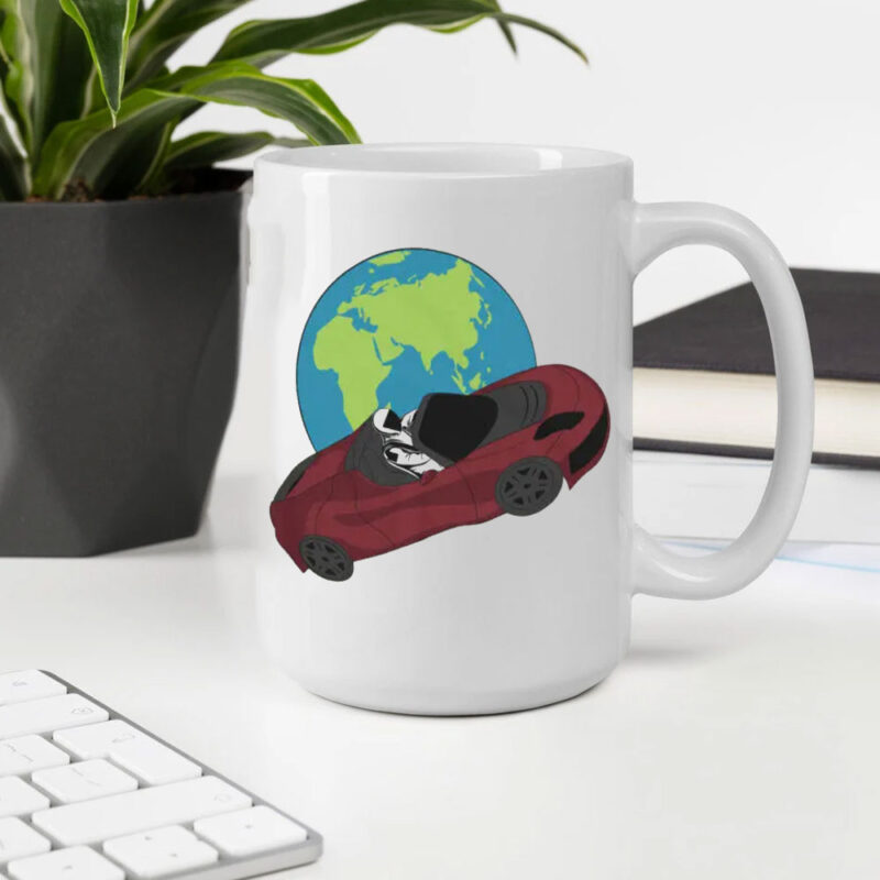 SpaceX Tesla Inspired ,Elon Musk Fan Mug