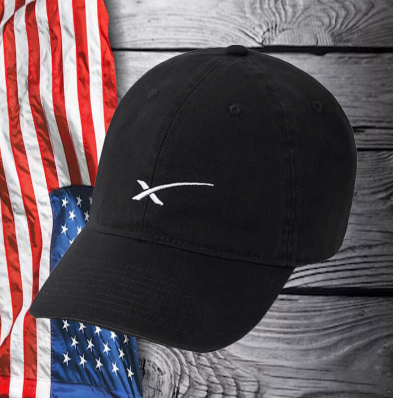 SpaceX X Adjustable Hat