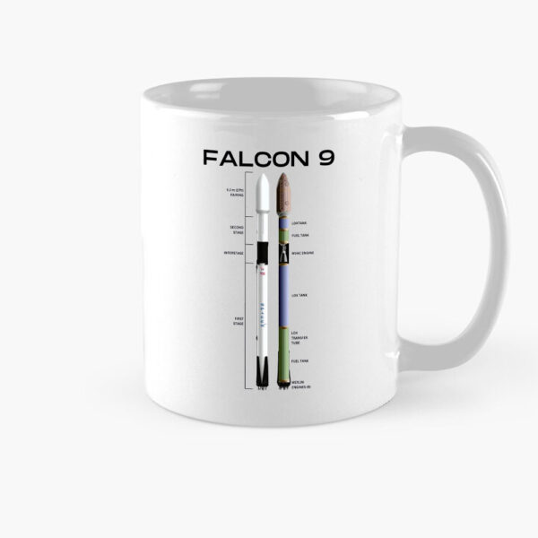 Spacex Falcon 9 Mug