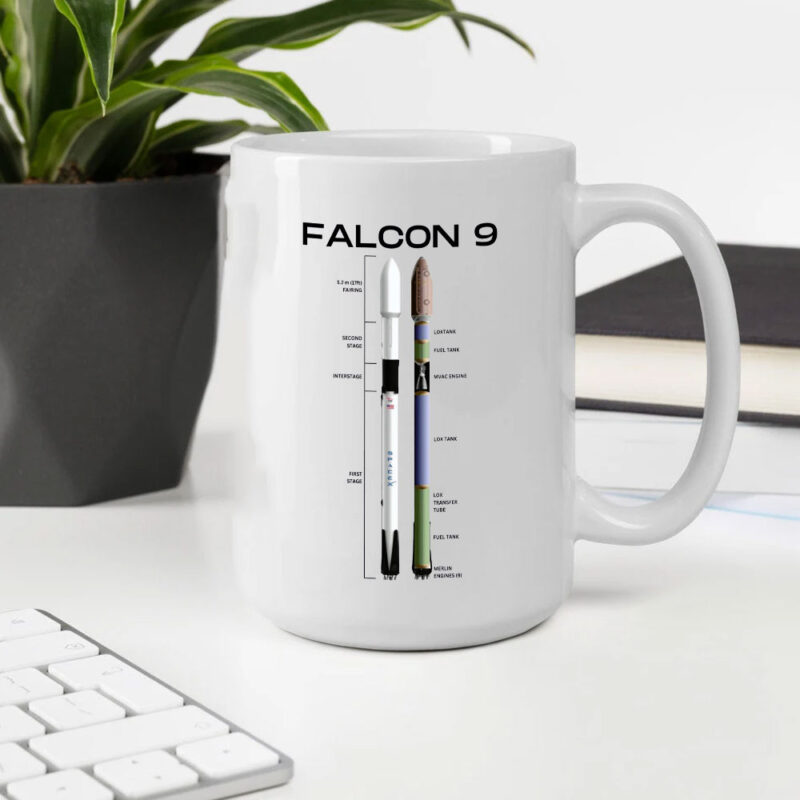 Spacex Falcon 9 Mug