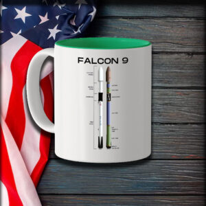 Spacex Falcon 9 Mug