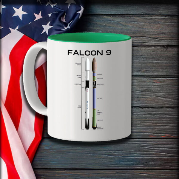 Spacex Falcon 9 Mug