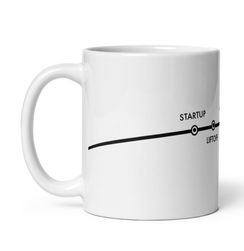 Spacex Launch Sequence Mug