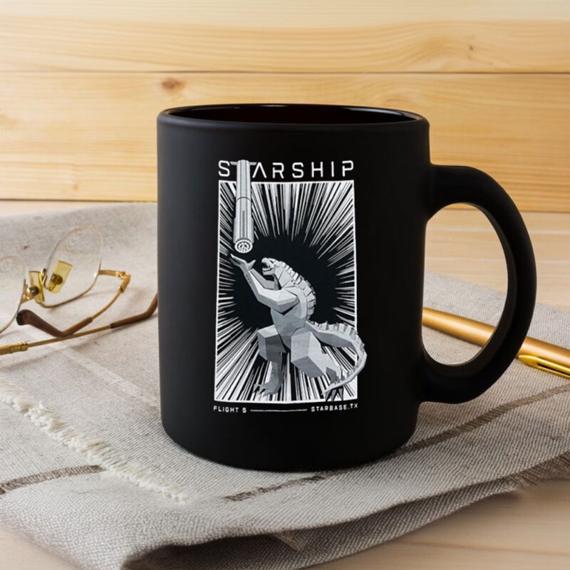 Spacex Starship Flight 5 Mug