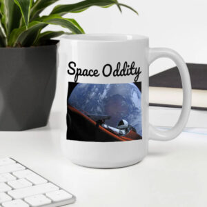 Starman Tesla Roadster SpaceX Mug