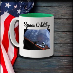 Starman Tesla Roadster SpaceX Mug