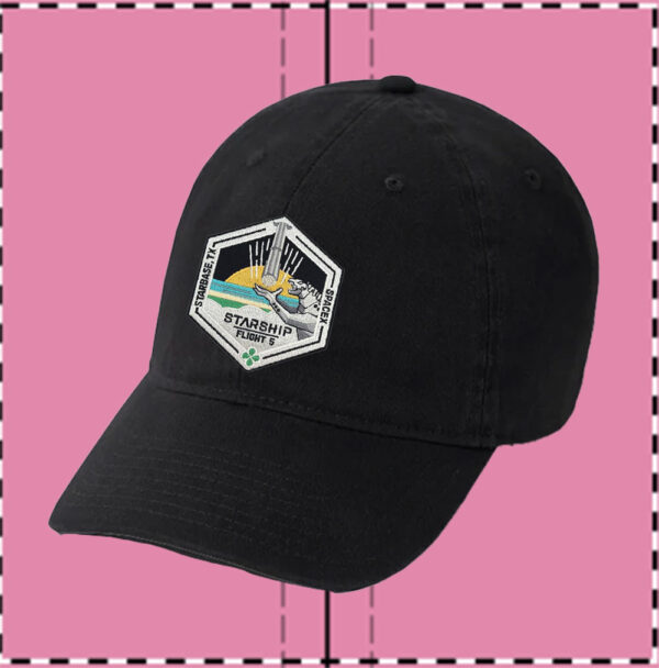 Starship Flight 5 Mission Hat